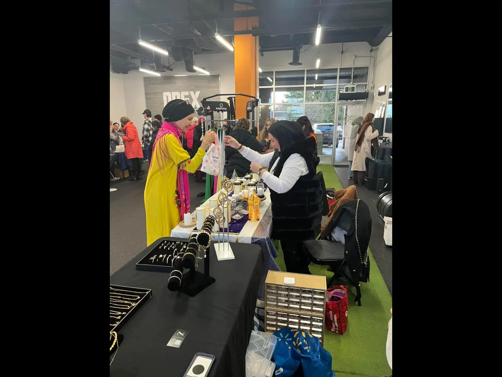 Nehal makes a purchase